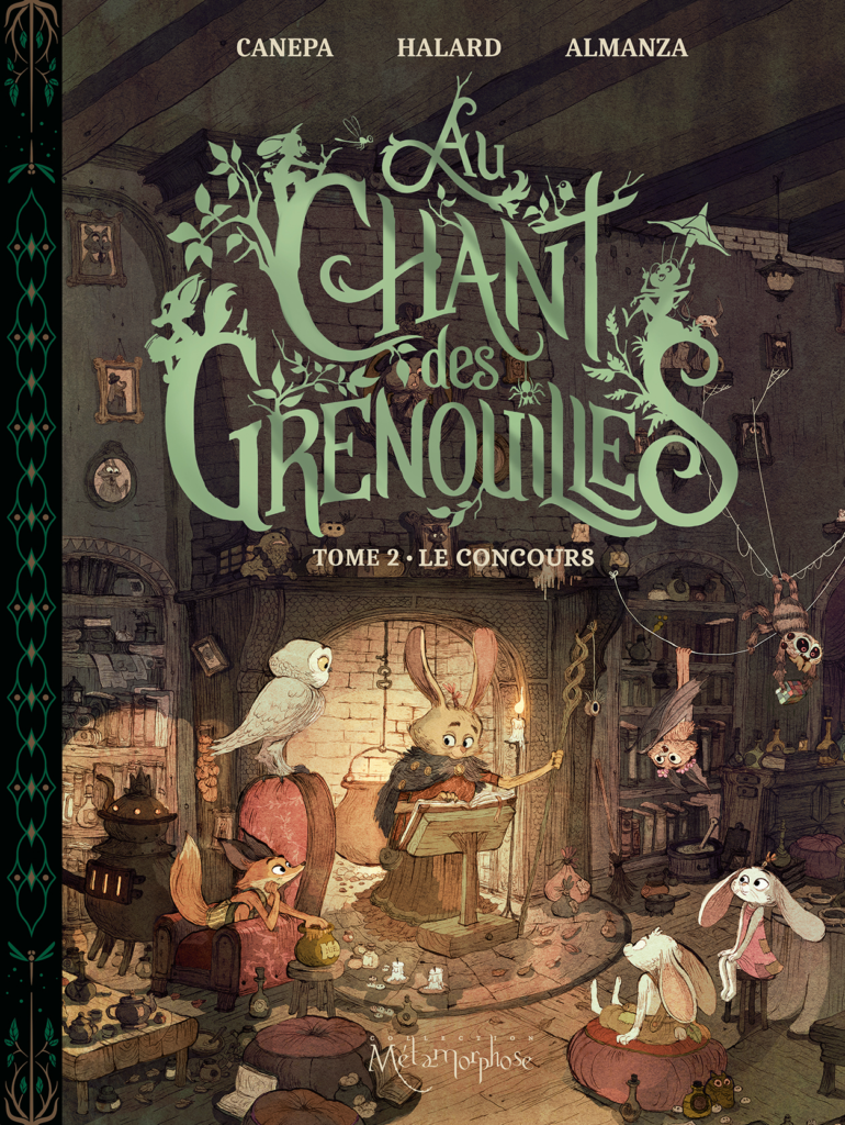 Au Chant Des Grenouilles Tome Le Concours Les Amis De La Bd