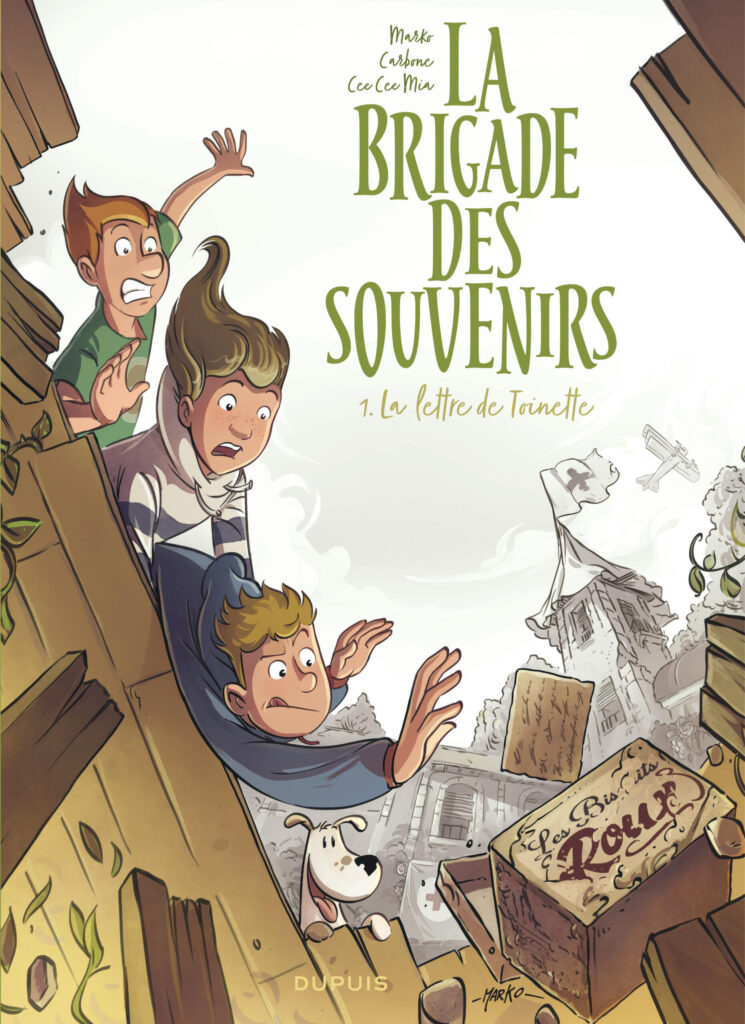 Couverture du tome 1 de La Brigade des souvenirs