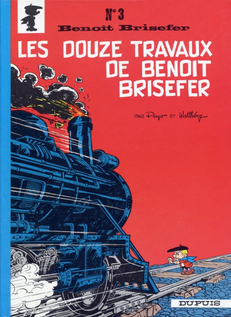 Couverture de l'album Les Douze Travaux de Benoît Brisefer