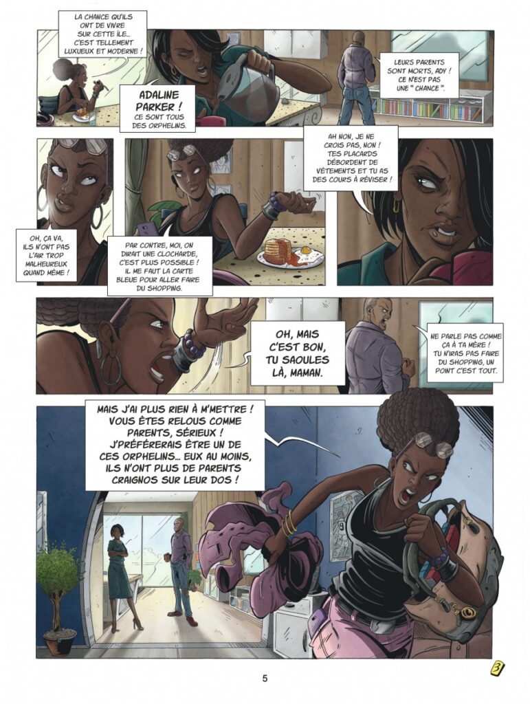 Page 5 du T1 de Évolution Z