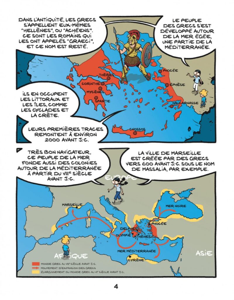 Page de Le fil de l'Histoire par Fabrice Erre et Sylvain Savoia