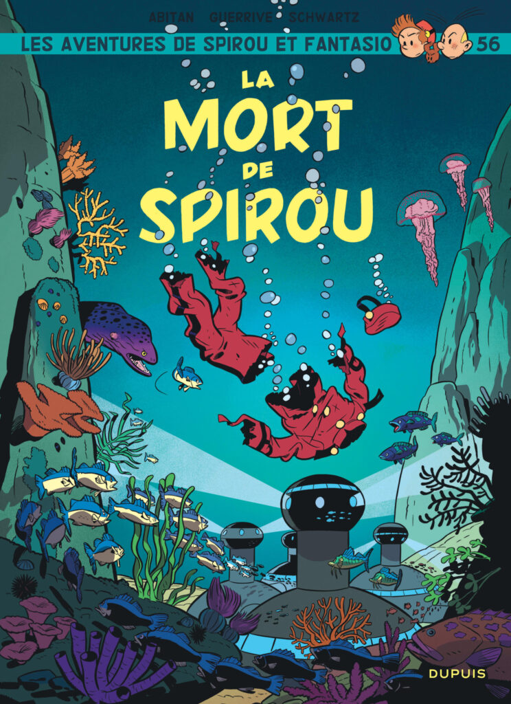 Couverture de l'album La Mort de Spirou