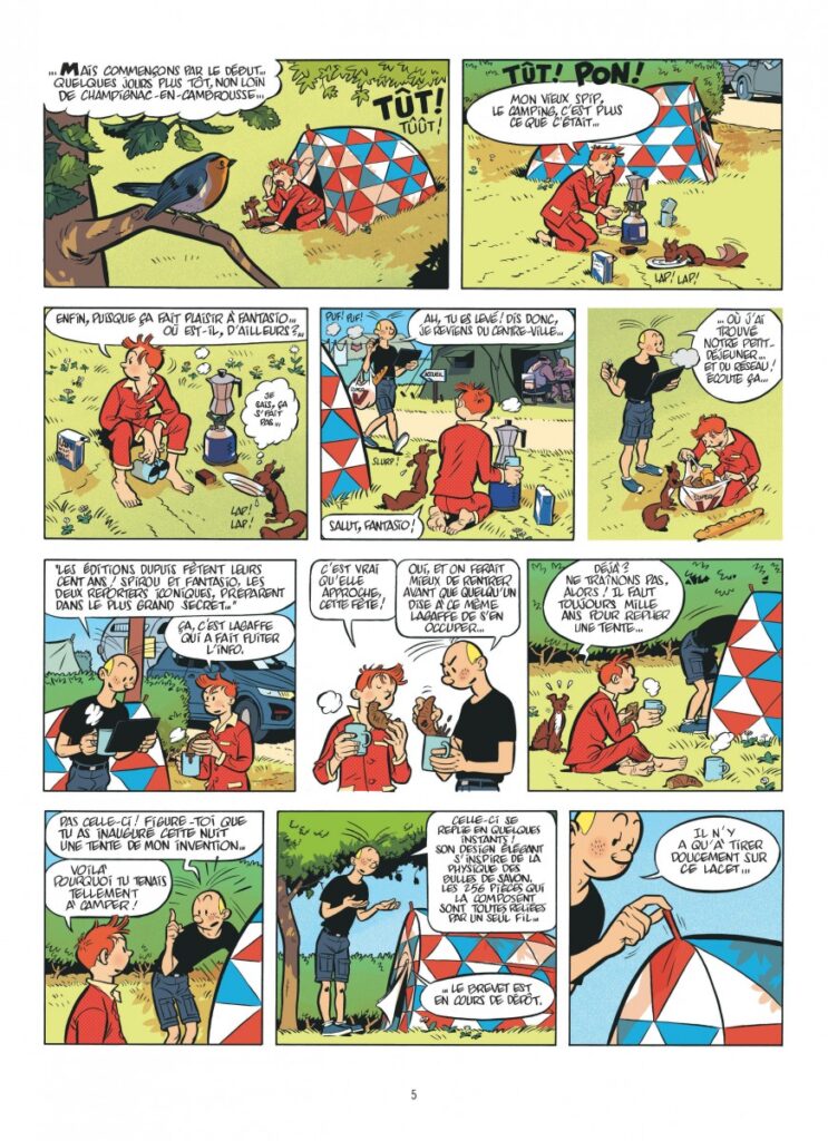 Page 5 de l'album La Mort de Spirou