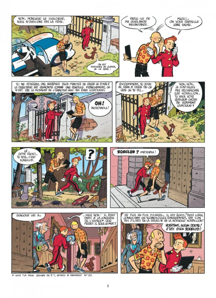 Page 8 de l'album La Mort de Spirou