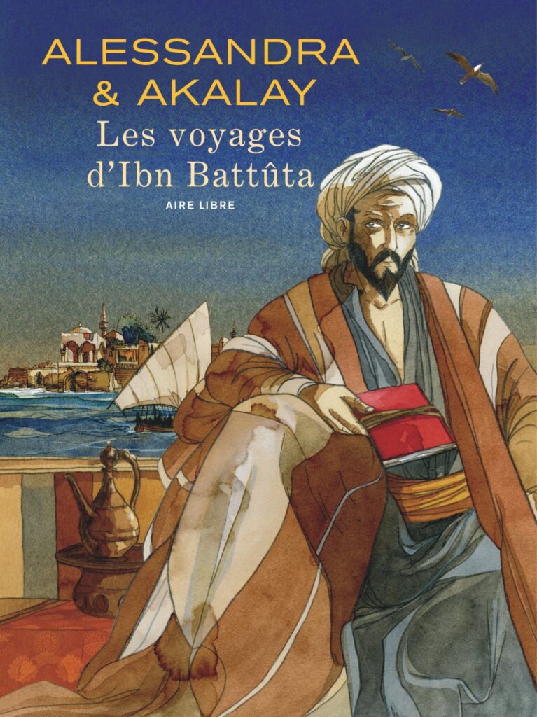 La couverture de Les Voyages d'Ibn Battûta