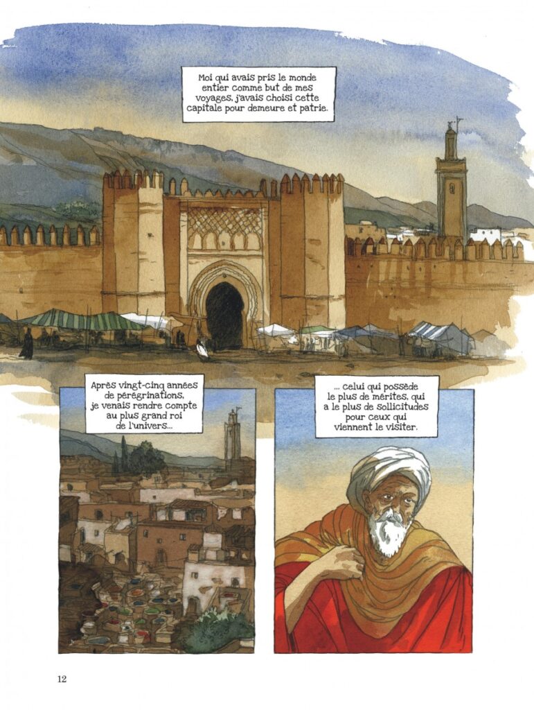 Page 12 de Les Voyages d'Ibn Battûta