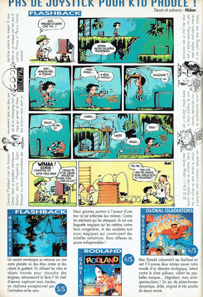 Première publication de Kid Paddle