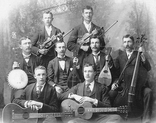 Photo d'un groupe de musique