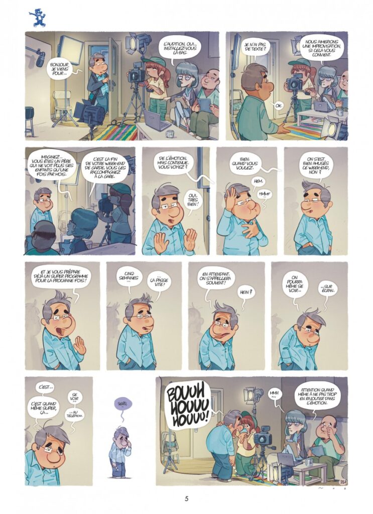 Planche de la page 5 de Papa Pop