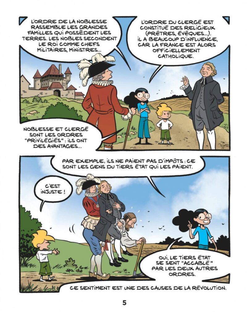 Planche 5 de l'album Le Fil de l'Histoire : La Révolution Française