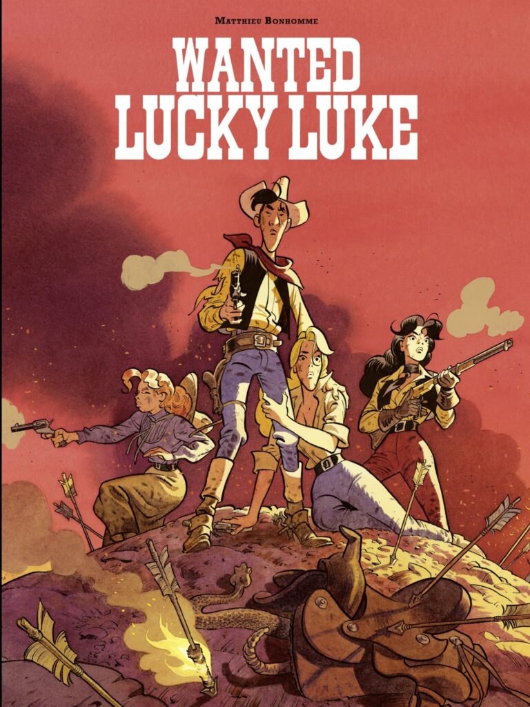 Couverture de Wanted Lucky Luke