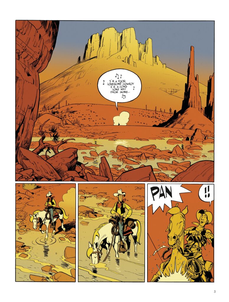 Page 3 de Wanted Lucky Luke