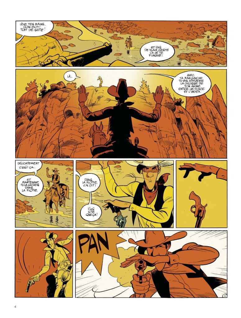 Page 4 de Wanted Lucky Luke