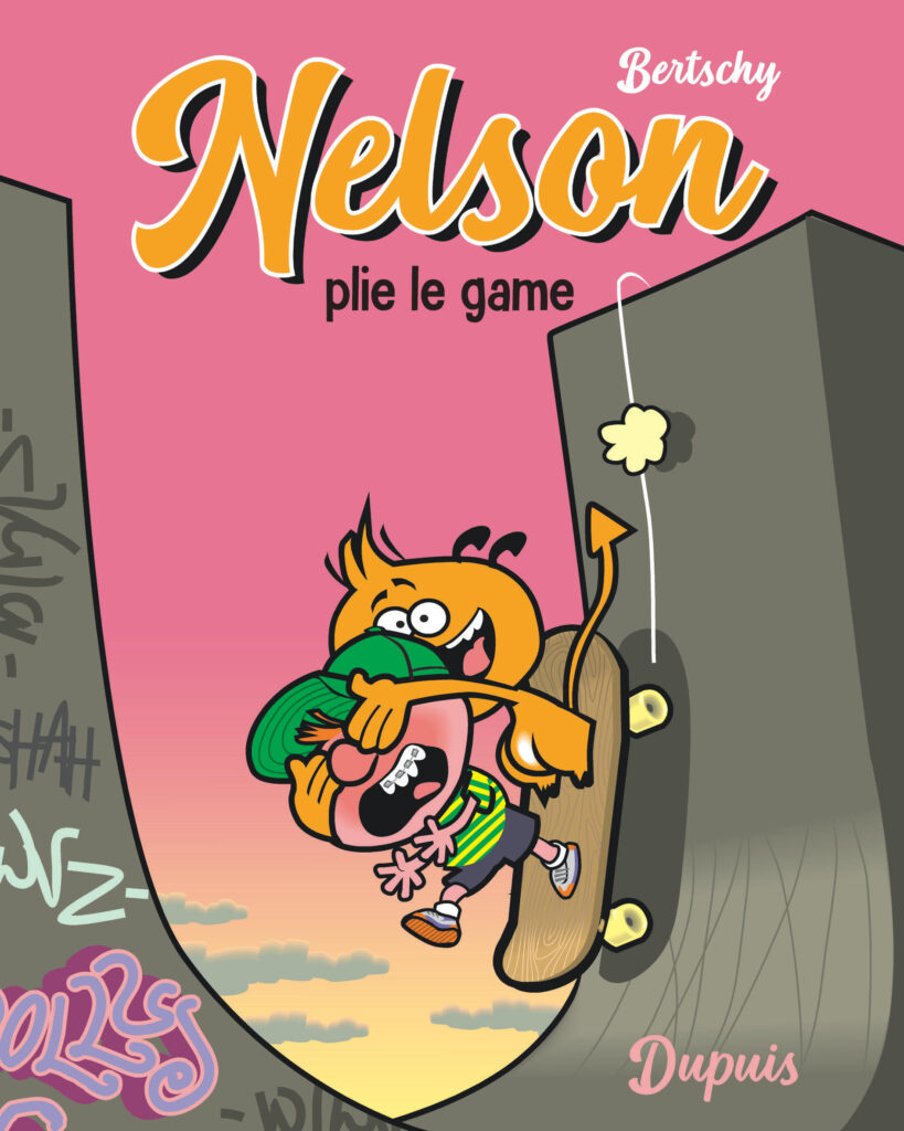 Couverture de Nelson plie le game