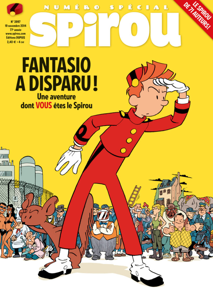 Couverture Spirou 3997