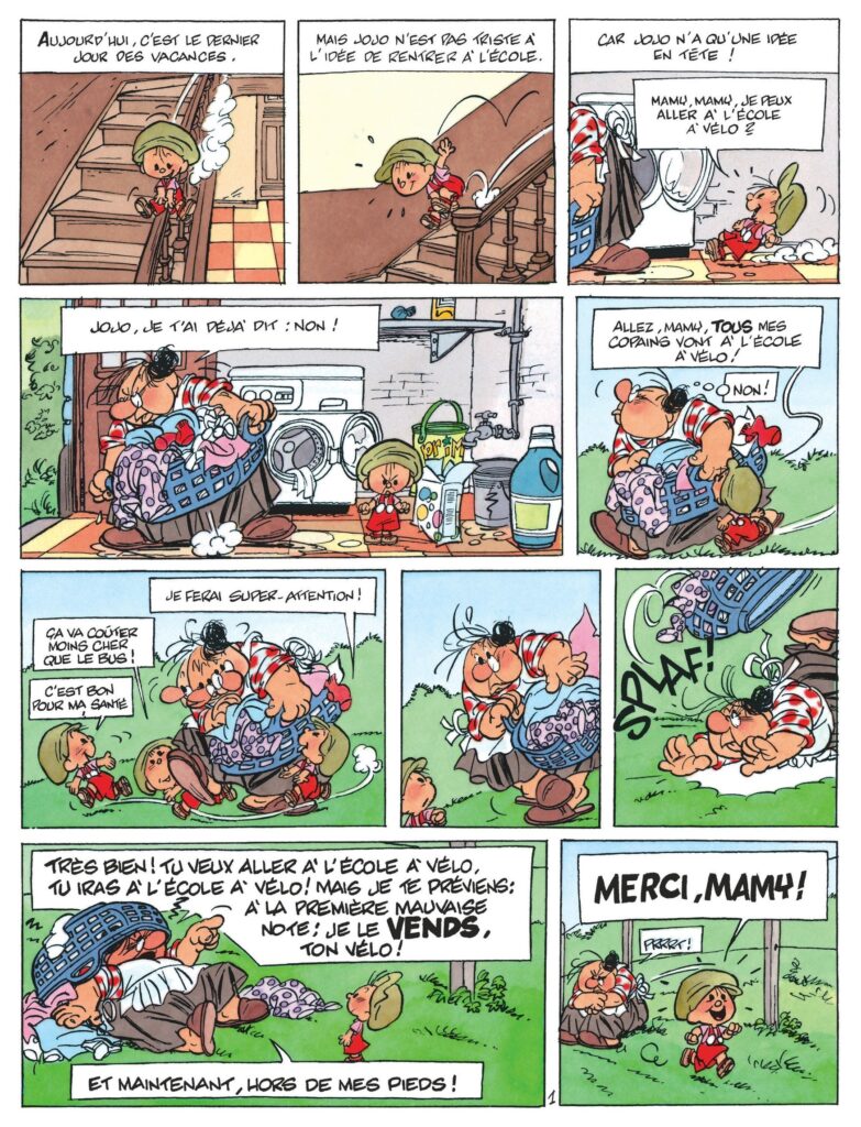 Planche 1 de Le Mystère Violaine