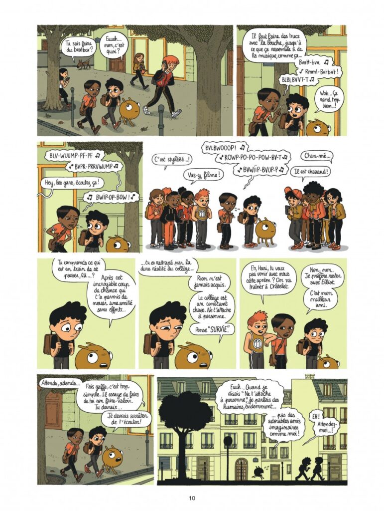 Page 10 de Panique en sixième