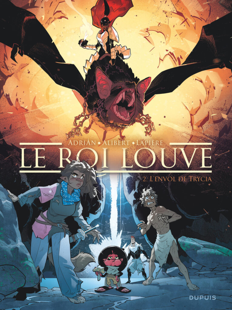 Couverture de Le Roi Louve par Adrián, Emilie Alibert et Denis Lapière