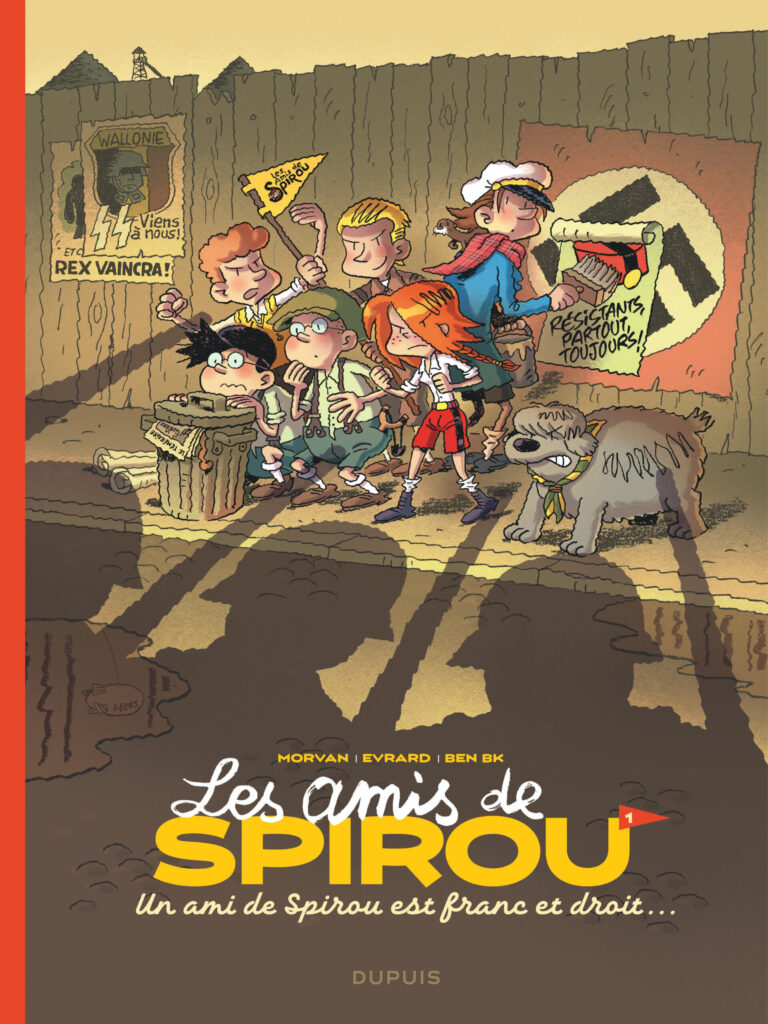 Couverture de l'album Un ami de Spirou est franc et droit...