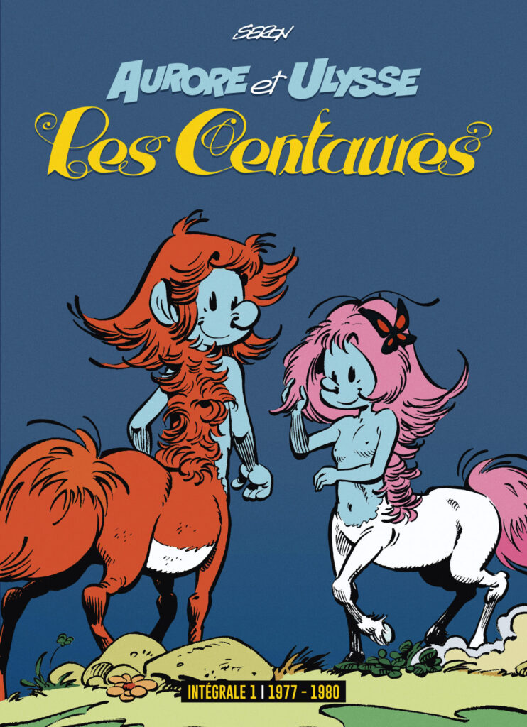 Couverture du premier tome de l'intégrale des Centaures (Aurore &amp; Ulysse)