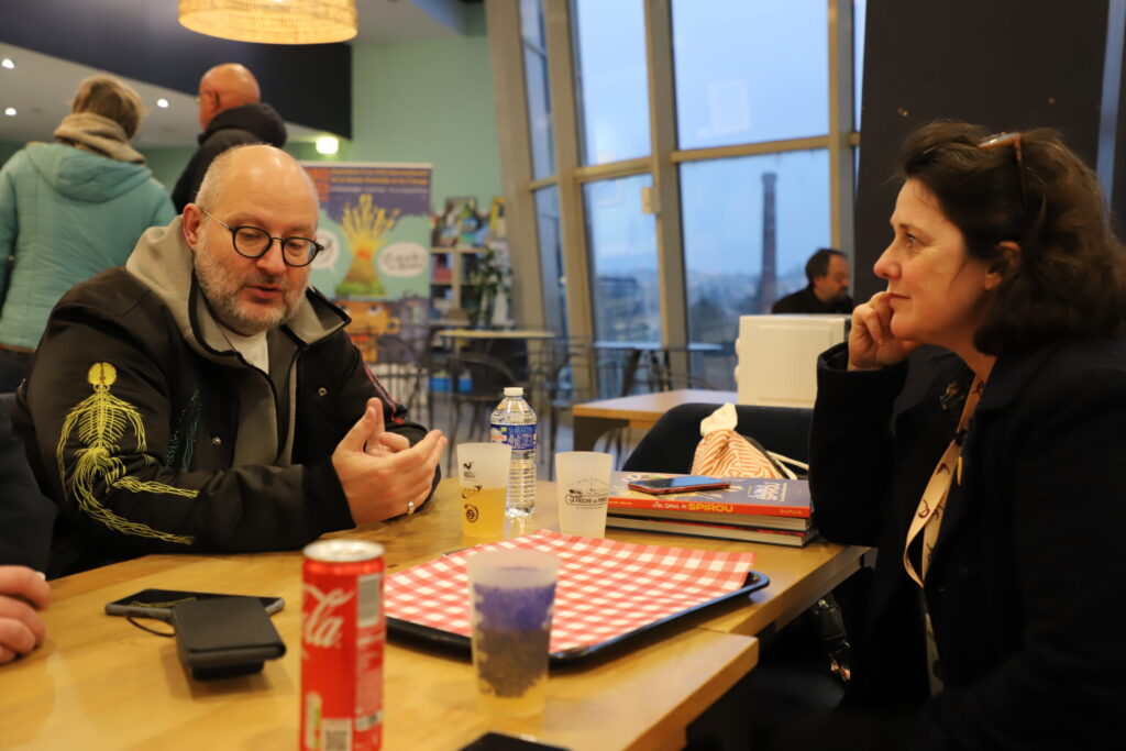 Photo de Jean-David Morvan et Christelle Pissavy-Yvernault