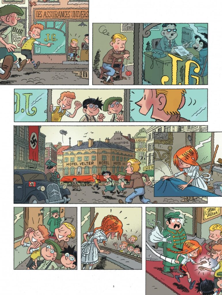 Planche 3 de l'album Un ami de Spirou est franc et droit...