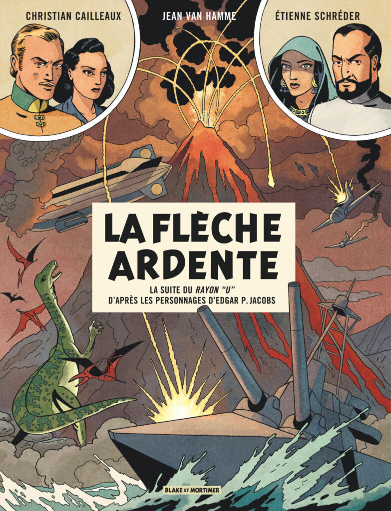 Couverture de La flèche ardente