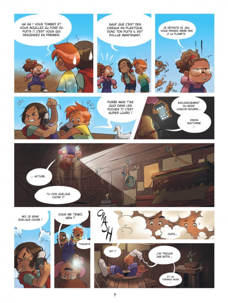 Page 7 de l'album du tome 1 de Trésor