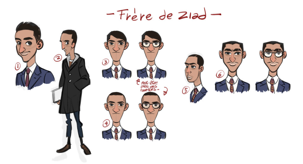 Test personnage à l'occasion de l'interview de Fabio Lai