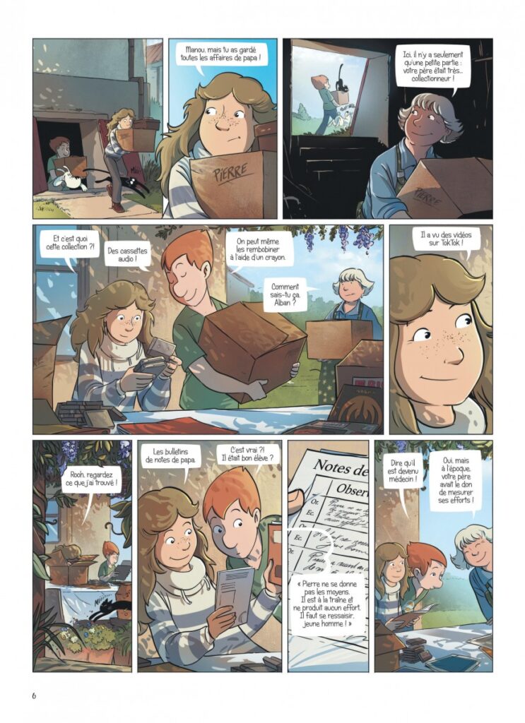 Page 6 du tome 4 de La Brigade des souvenirs