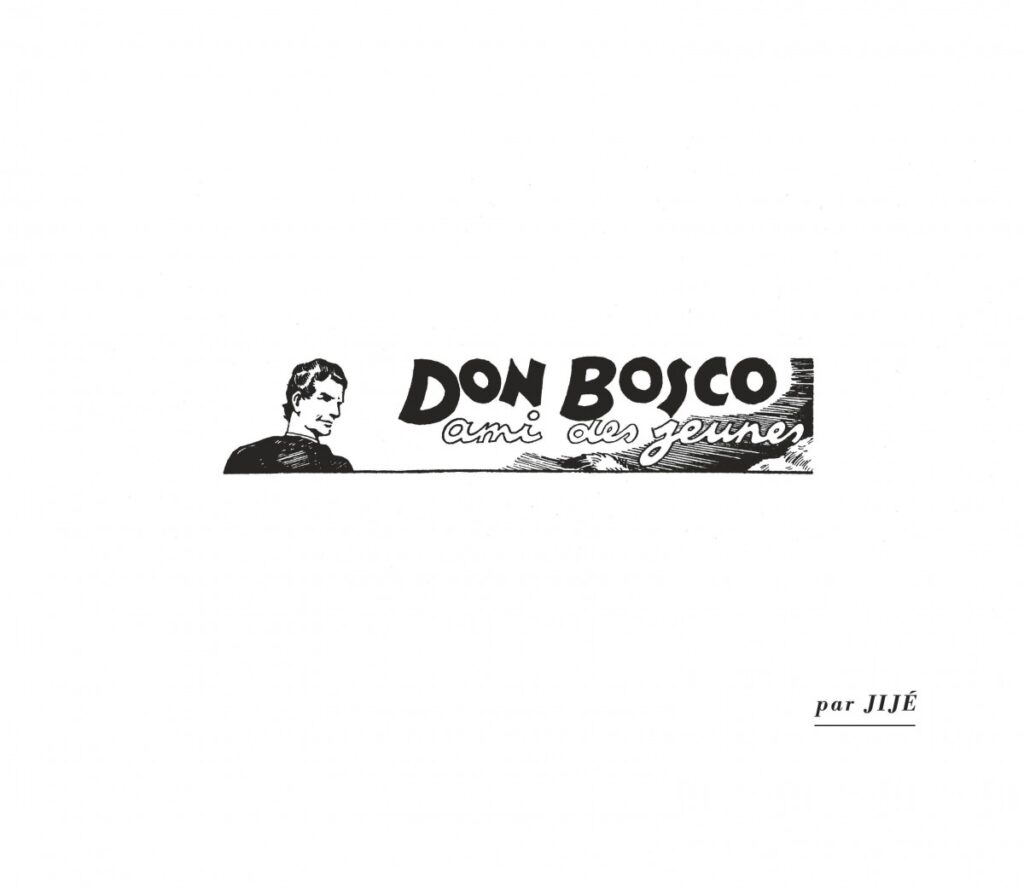 Page de garde de l'album Don Bosco, ami des jeunes