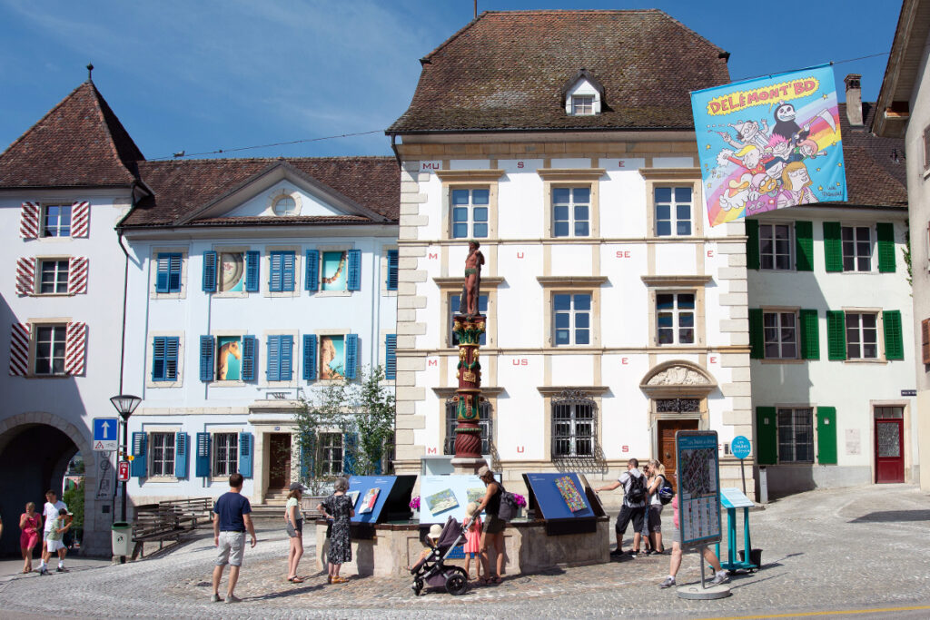 Delémont, Place de la Francophonie © Bruce Rennes