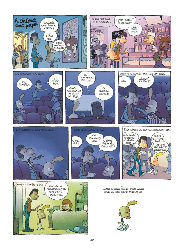 Page 42 du T18 de Titeuf