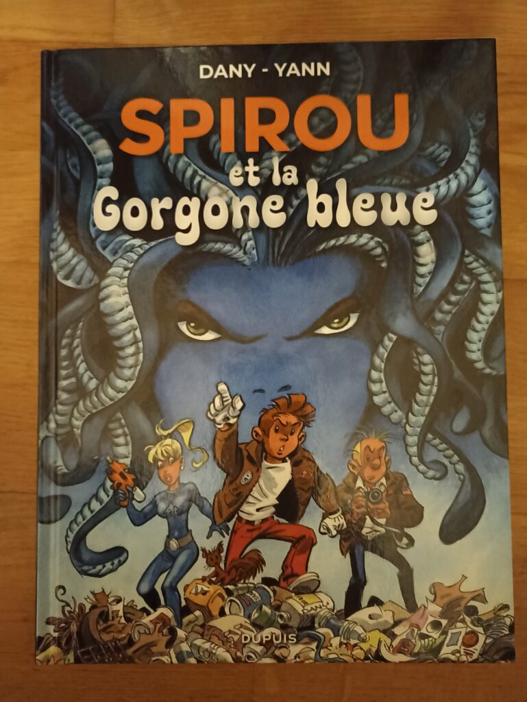 Couverture de l'album Spirou et la Gorgone bleue
