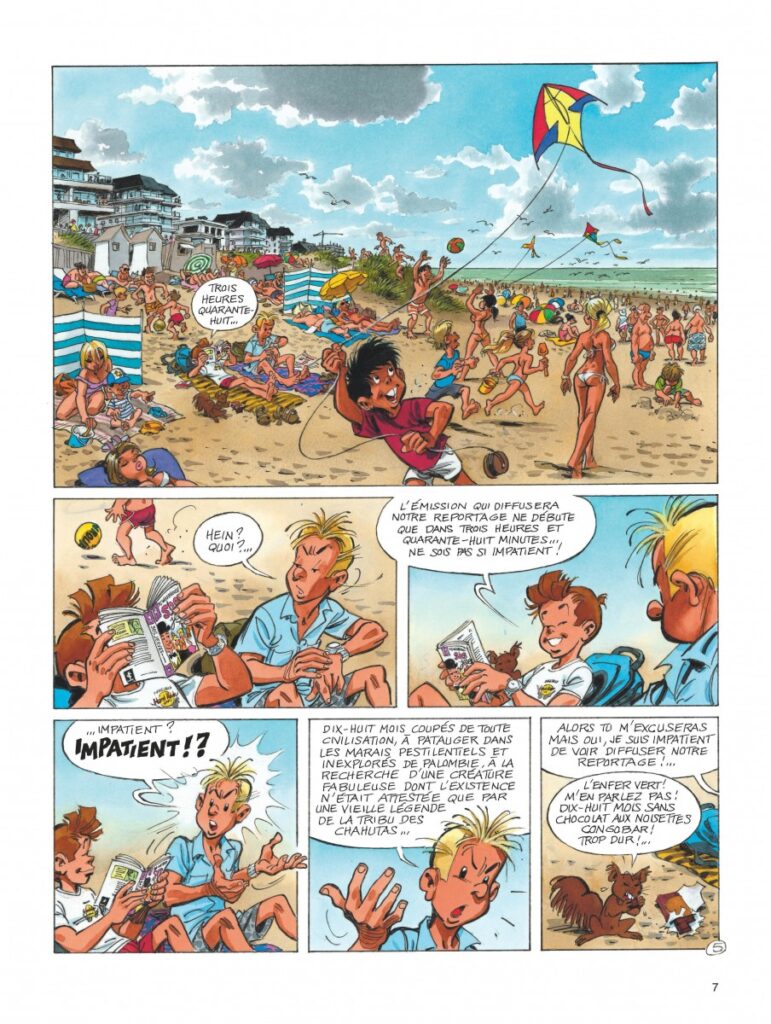 Page 7 du Spirou de Dany et Yann