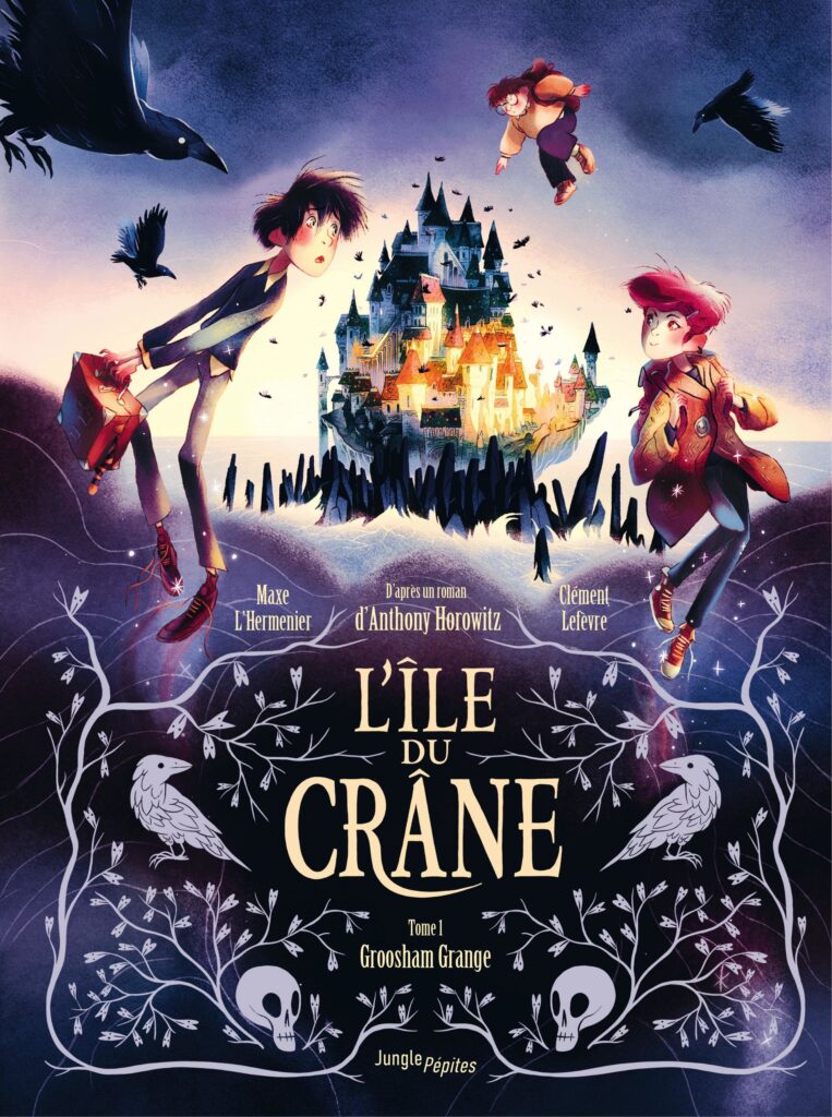 Couverture de L'Ile du crane T1