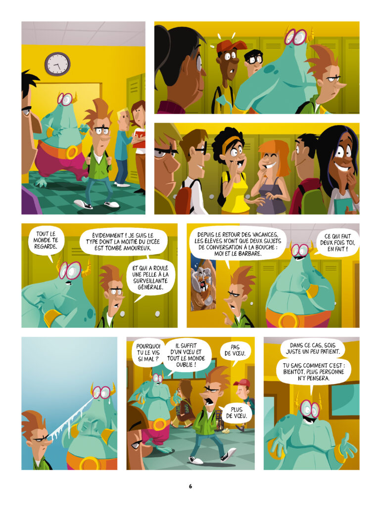 Page 6 du Tome 2 de Wishlist