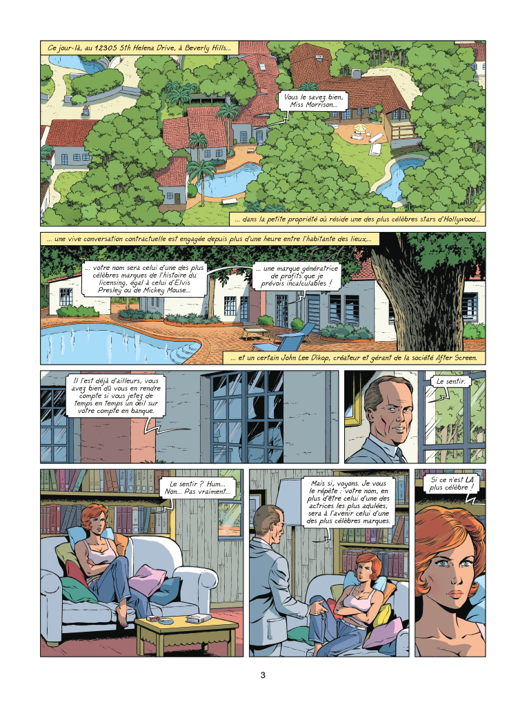 Page 3 du T34 de Lefranc