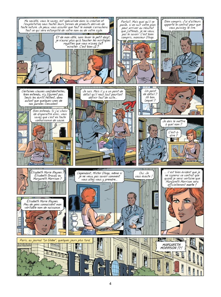 Page 4 du T34 de Lefranc