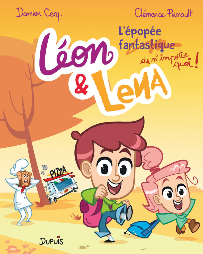 Couverture du T3 de Léon & Lena