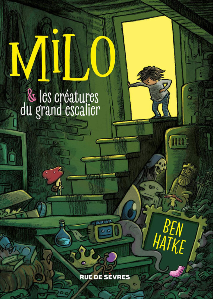 Couverture de Milo & les créatures du grand escalier