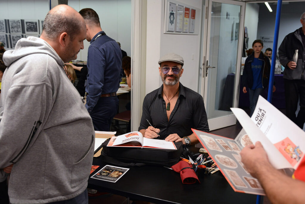 Photo de l'interview de Dan Verlinden