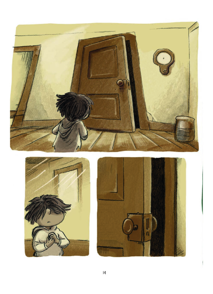 Page 14 de Milo & les créatures du grand escalier