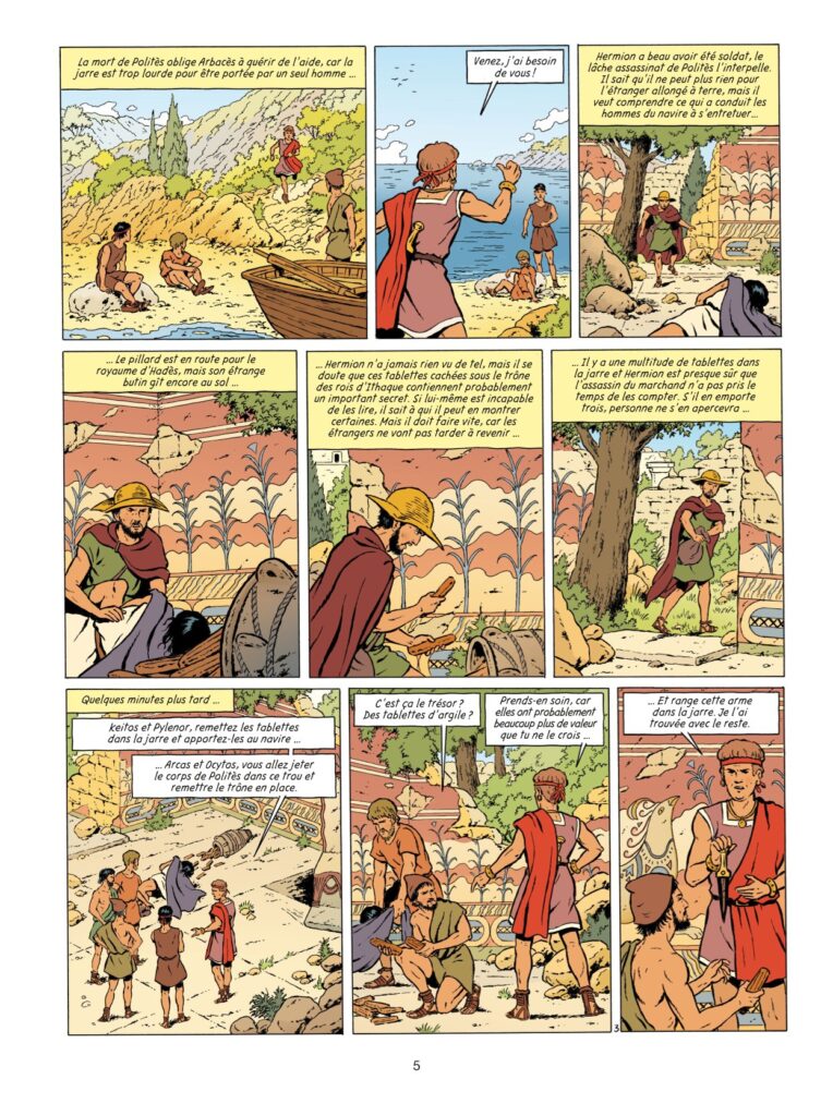 Page 5 de l'album Le Bouclier d'Achille