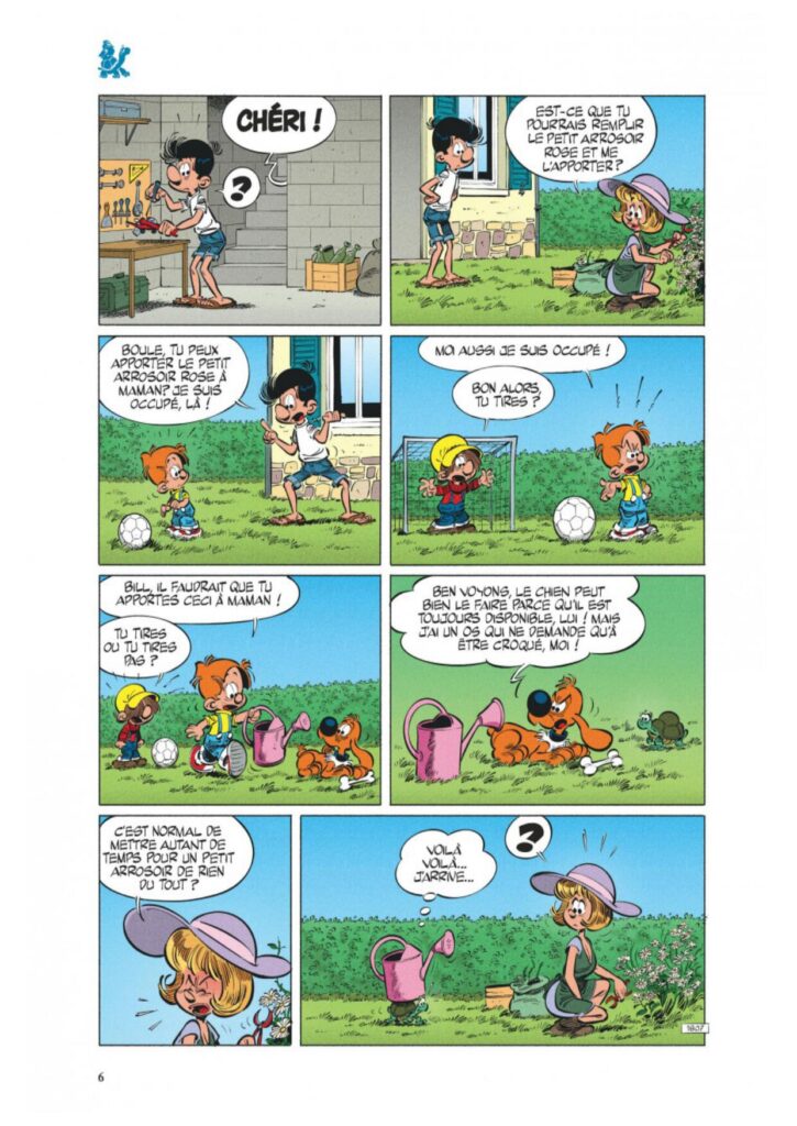 Page 6 du tome 44  de Boule et Bill