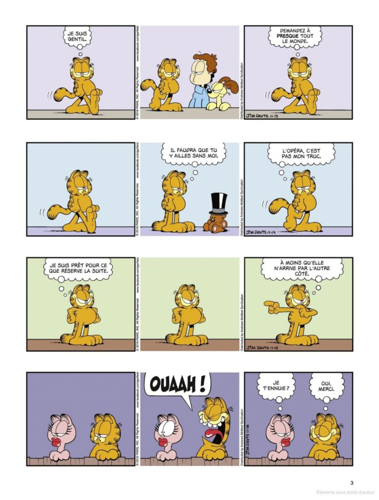 Page 3 du T76 de Garfield