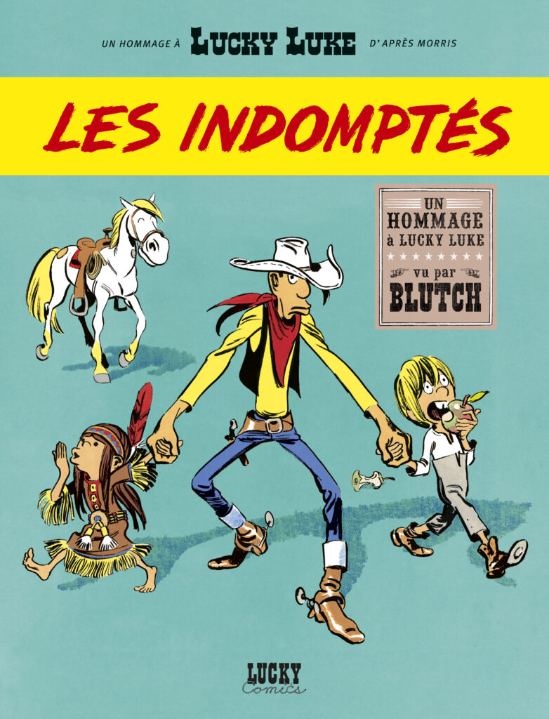 Couverture de l'album Les Indomptés sujet de l'interview de Blutch