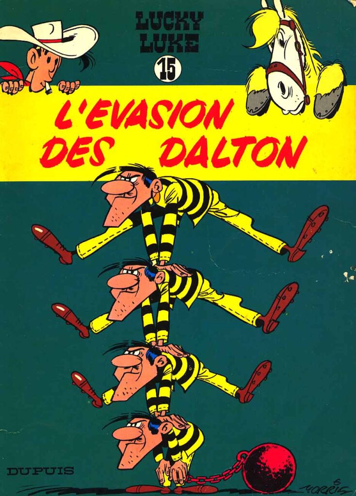 Couverture de l'album L'Evasion des Dalton