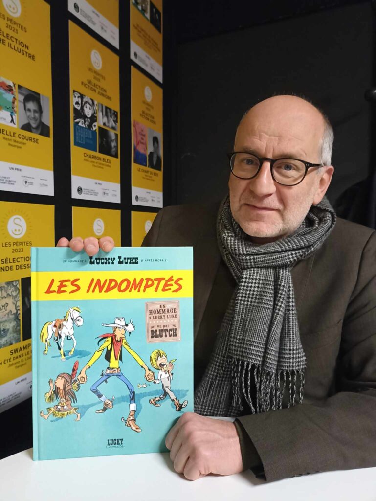 Photo de l'interview de Blutch