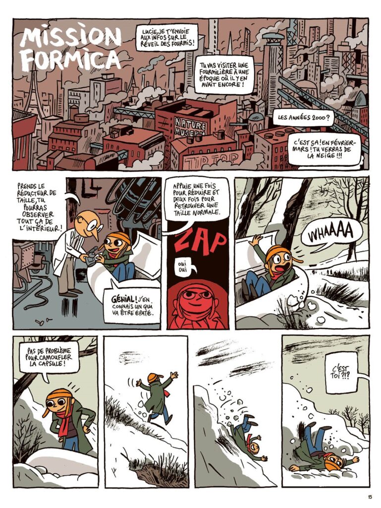 Page 15 de l'album Lucie, demain les animaux